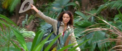 Nach zwölf Tagen und zehn Dschungelprüfungen ist für Model Gisele das Abenteurer Dschungelcamp vorbei. Foto: TV Now / Stefan Menne