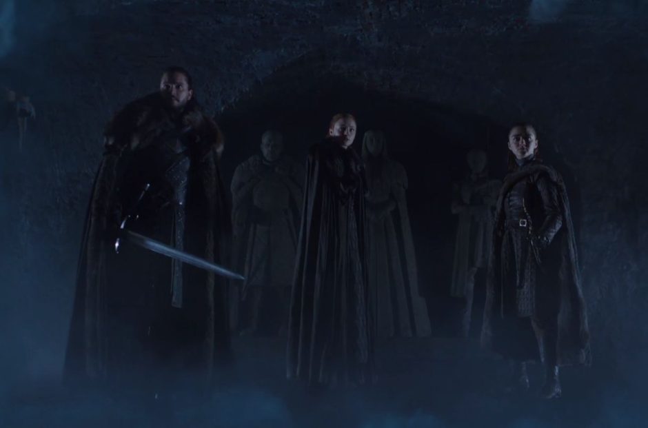Game of Thrones Arya Sansa Stark Jon Schnee dpa 2019