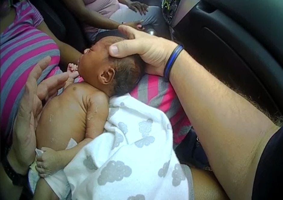 Polizei USA South Carolina Baby Wiederbelebung