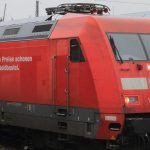Deutsche Bahn Zug Elektrolokomotive E-Lok