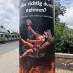 Litfassäule Werbung Sexismus Füchsen Düsseldorf