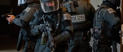 SEK der Polizei Frankfurt Übung