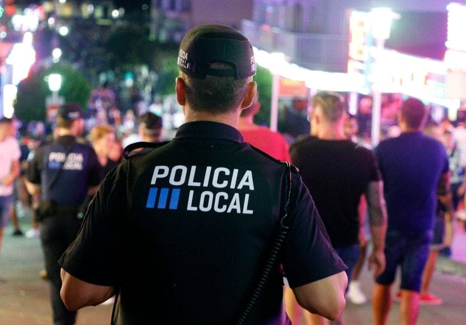 Polizei Mallorca Magaluf