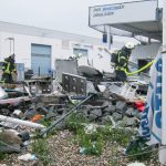 Imbisswagen in Dinslaken explodiert