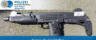 Maschinenpistole Polizei Siegen