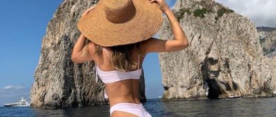 Ann-Kathrin Götze vor Capri auf Instagram