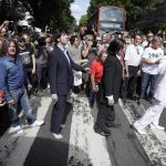 50 Jahre Zebrastreifenfoto Abbey Road Beatles