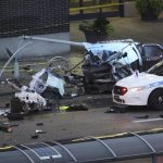 Dayton Unfall Polizeiauto