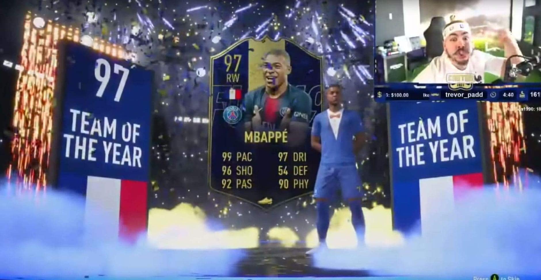 Pack Opening Red List Castro FIFA 19 Kylian Mbappe