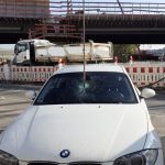 Stahlstange BMW Autoscheibe