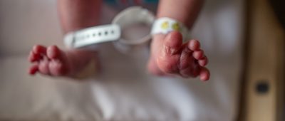 Baby Füße Krankenhaus