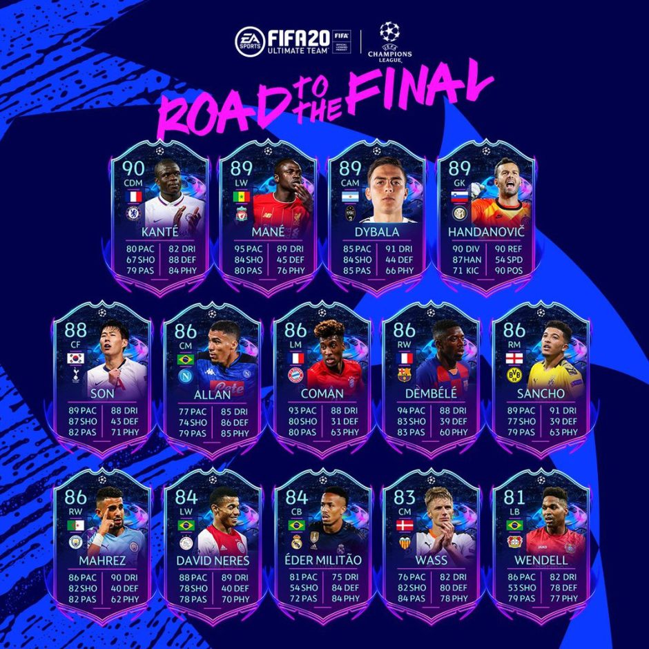 FIFA RTTF Road to the final ucl live