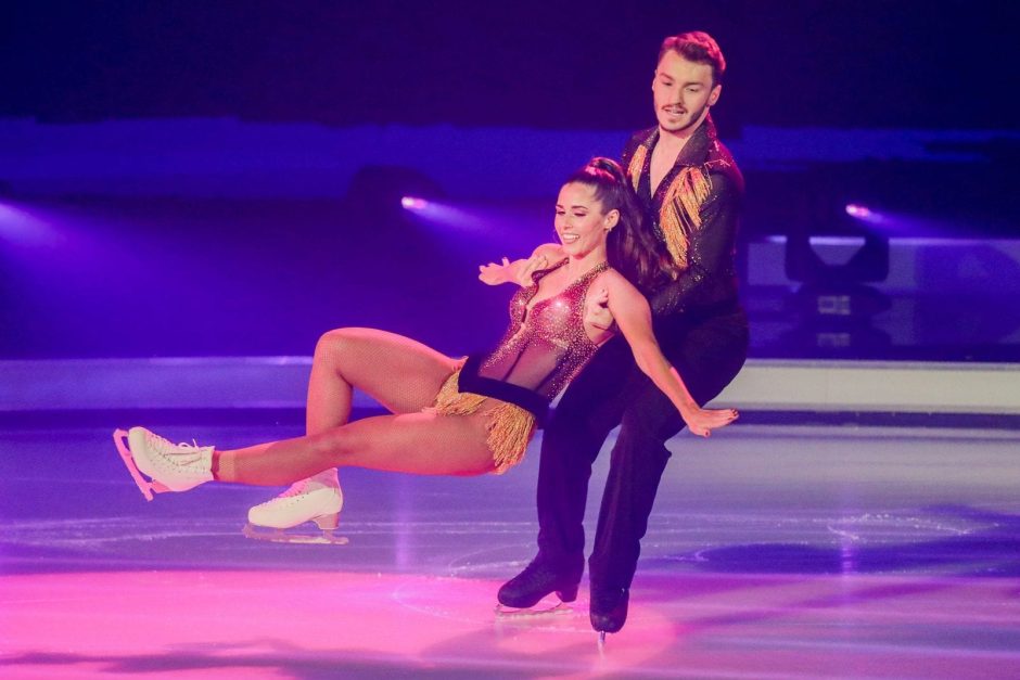 Sarah Lombardi bei Dancing on Ice