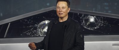 Elon Musk Tesla Cybertruck Panne