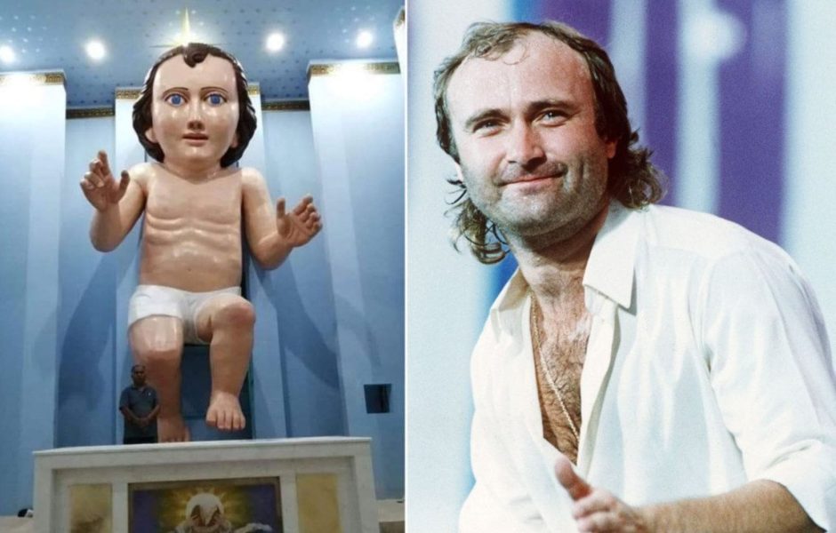 Baby-Jesus-Statue Phil Collins Combo