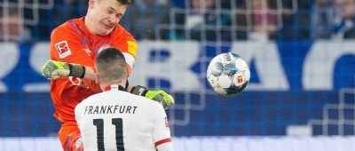 FC Schalke 04 Eintracht Frankfurt Alexander Nübel Brutalo-Foul Mijat Gazinovic