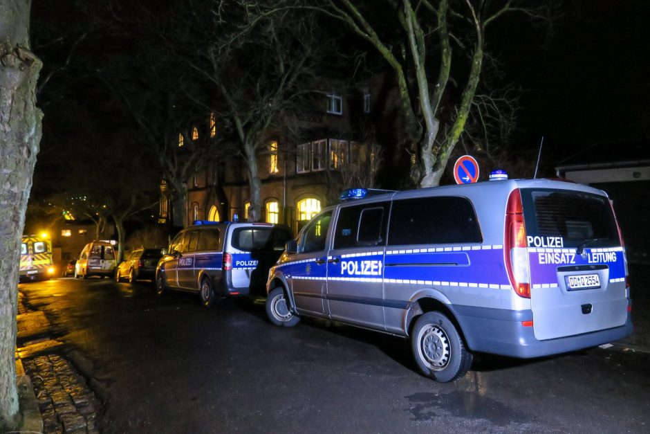 Polizei Einsatz Pfarrhaus