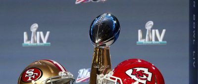 Super Bowl 2020 Vince Lombardi Trophy Helme