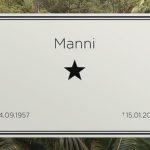 Trauereinblendung beim Dschungelcamp RIP Manni