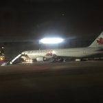 Air Canada Notlandung