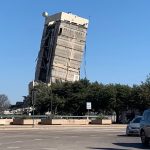 Dallas schiefer Turm Explosion