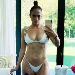 Jennifer Lopez Bikini Selfie