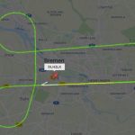 Bremen Frankfurt Flugzeug Penis-Landung