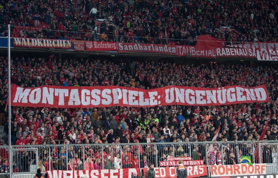 Bayern München Fans Montagsspiele