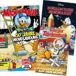 Enten auf Mickey Maus Donald Duck ComicsMond! Die Ducks feiern 50 Jahre Mondlandung