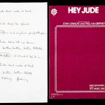 Handgeschriebener Text Beatles-Hit Hey Jude versteigert
