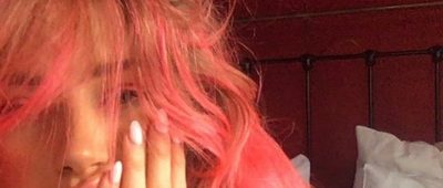 Lottie Moss Haare pink