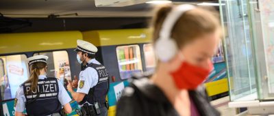 Maskenpflicht Bahn Polizei