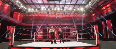 WWE Performance Center Brock Lesnar RAW