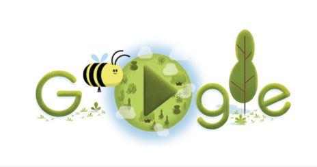 google doodle bienen