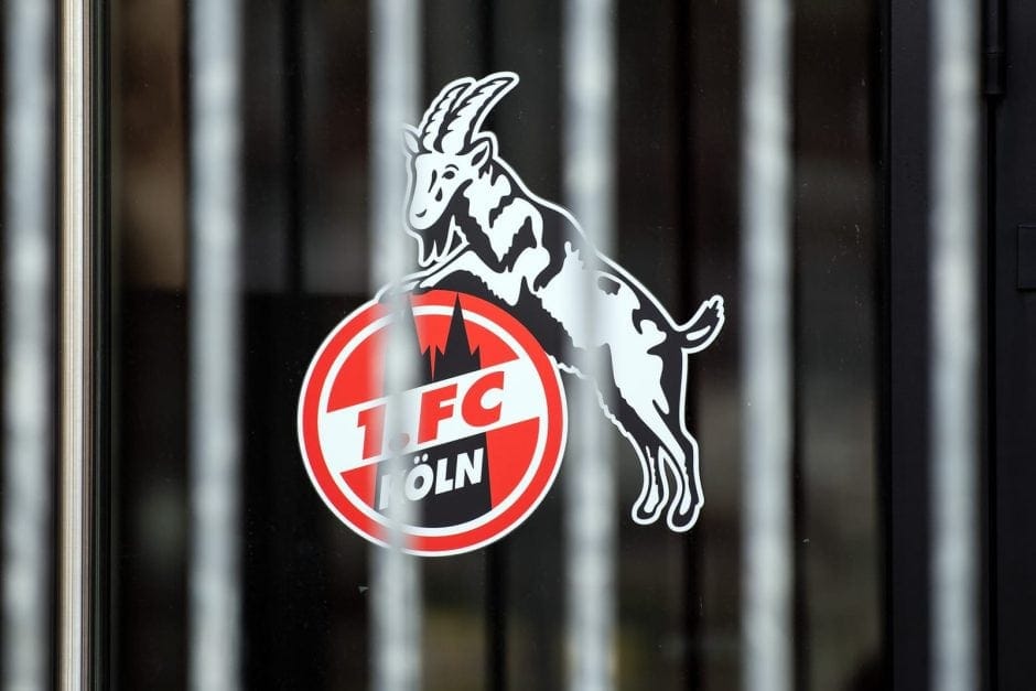 1. FC Köln Logo Gitter