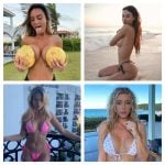 Instagram-Combo Julia Rose, Valentina Fradegrada, Daisy Keech, Lottie Moss