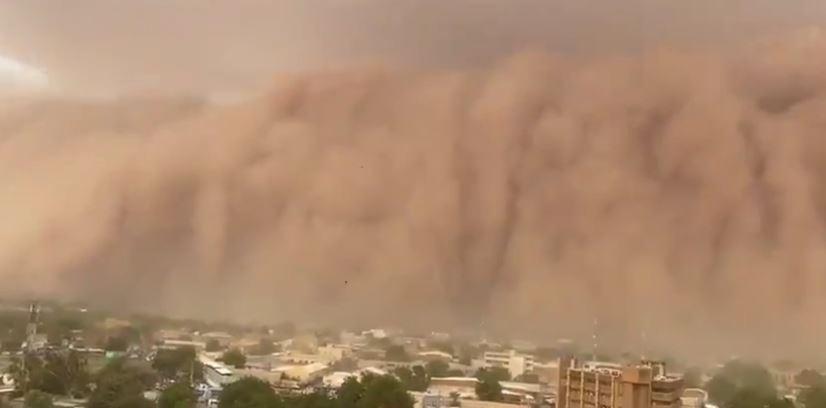 Niamey Sandsturm Niger
