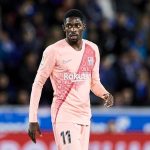 Ousmane Dembele FC Barcelona Trikot pink