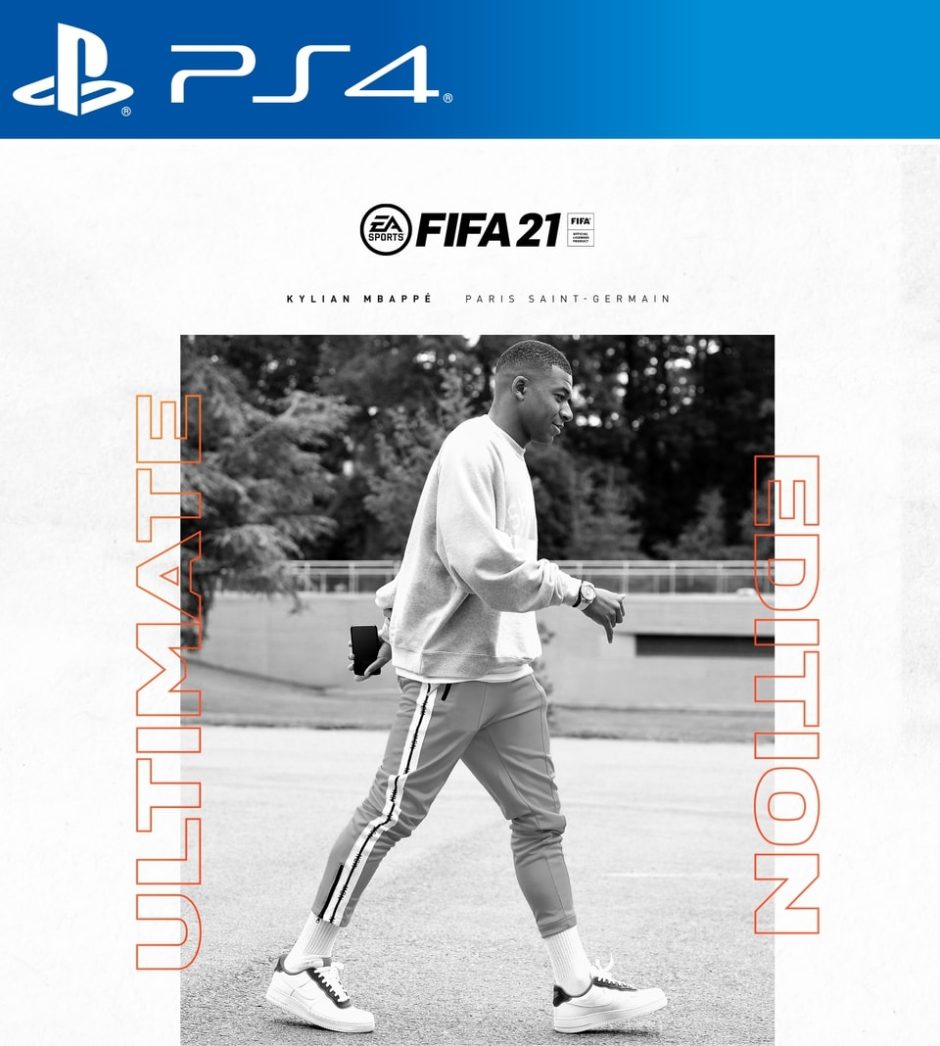 FIFA 21 Ultimate Edition Cover Kylian Mbappe