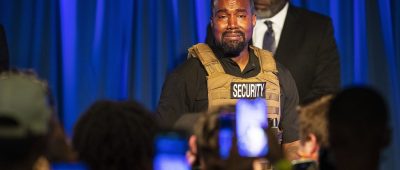 US-Rapper Kanye West Tränen