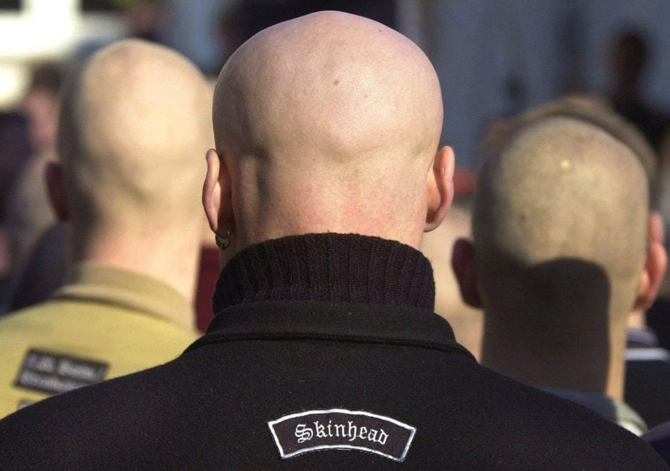 Skinheads Nazis Aufmarsch