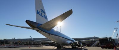KLM Flugzeug Flughafen