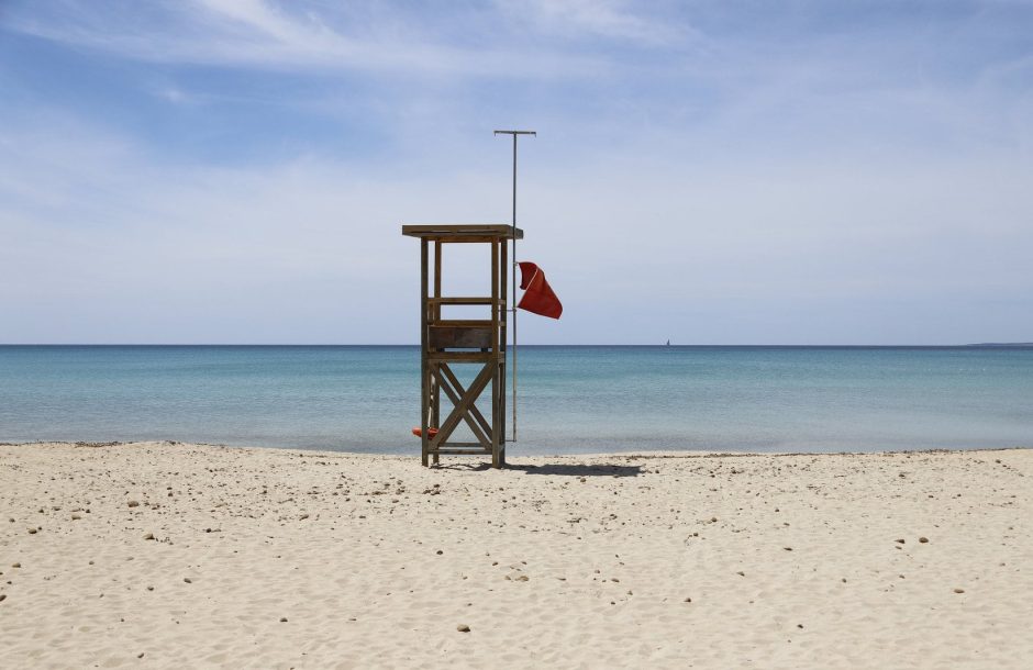 Mallorca ohne Urlauber Strand