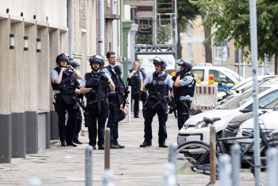 Polizeieinsatz in Düsseldorf