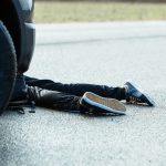 Auto Unfall Mensch Beine