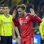 Mario Götze Borussia Dortmund gegen Bayern München