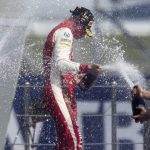 Mick Schumacher Champagner Formel 2