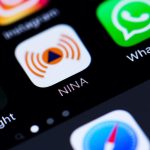 NINA Warn-App iPhone