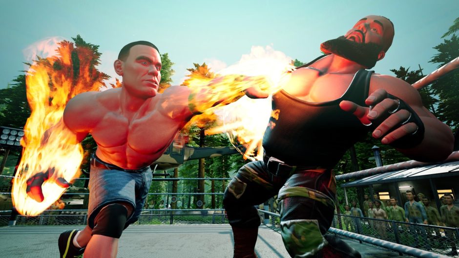 WWE2K Battleground John Cena vs Braun Strowman