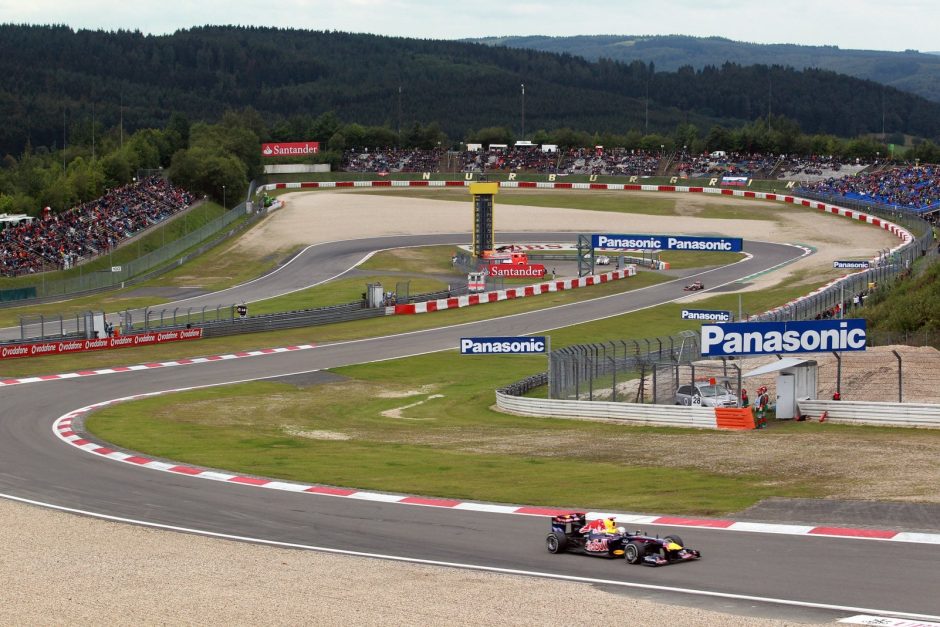 Formel 1 Nürburgring Vettel 2011